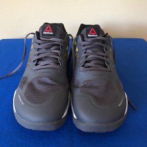 Reebok Gray/Yellow Athletic Shoes